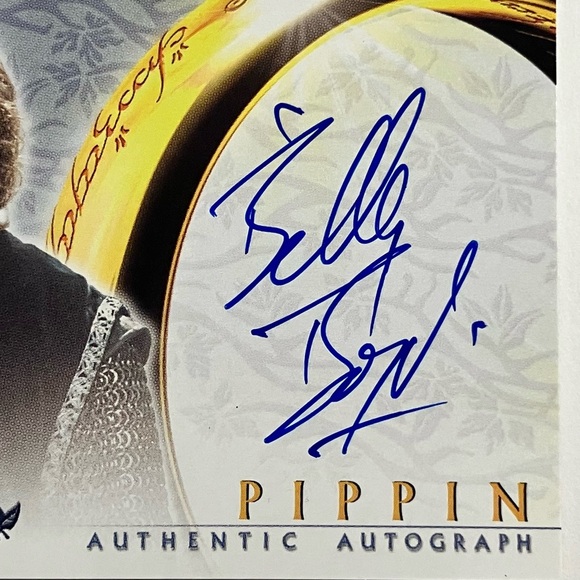 BILLY BOYD AUTOGRAPH CARD / Pippin From LOTR: Return Of The King / Topps / 2003 - Picture 3 of 7